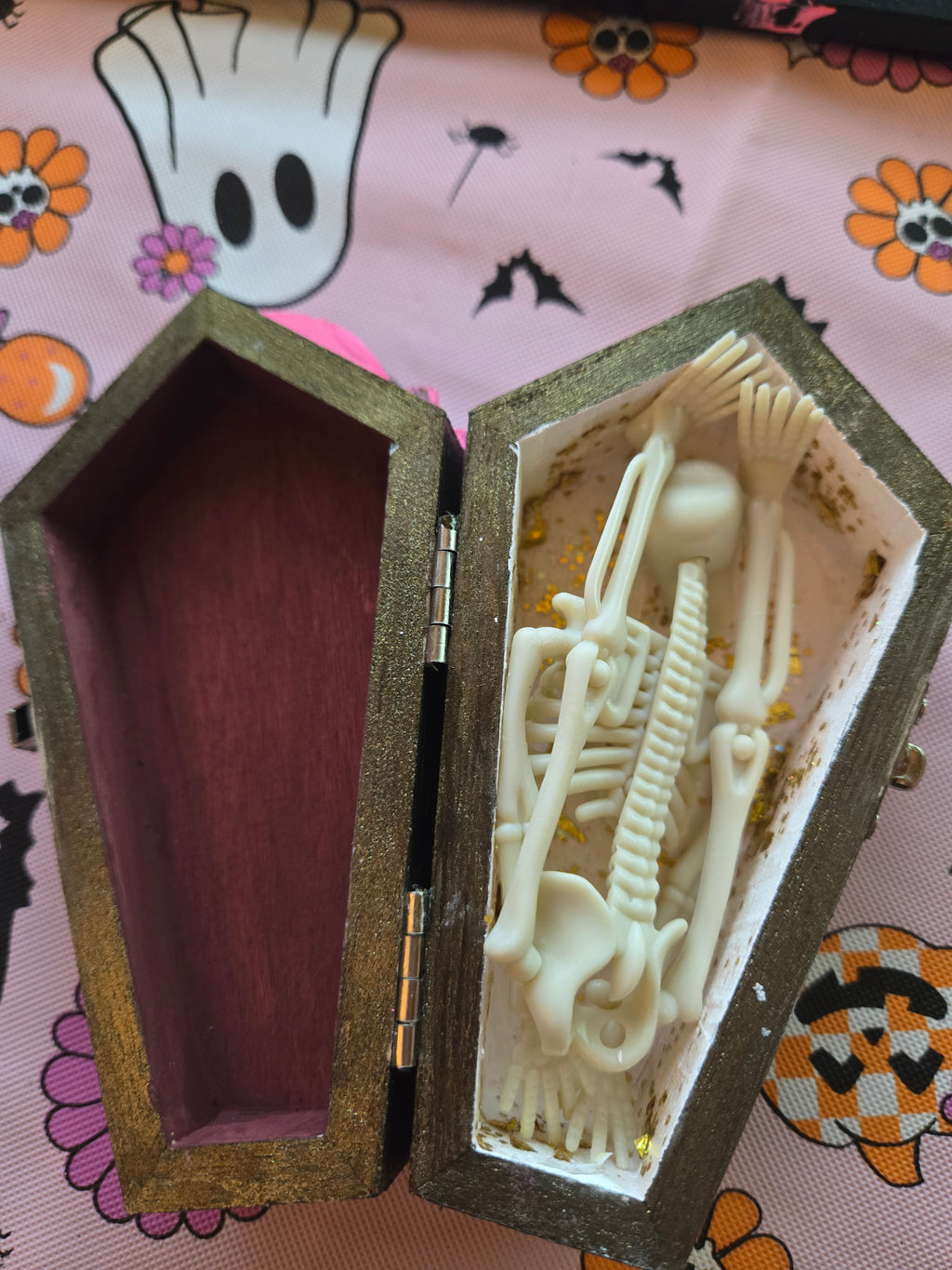 MINI COFFIN (PINK BLING)